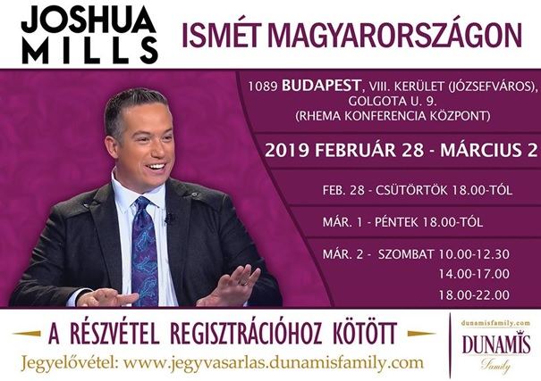 Joshua Mills Budapesten
